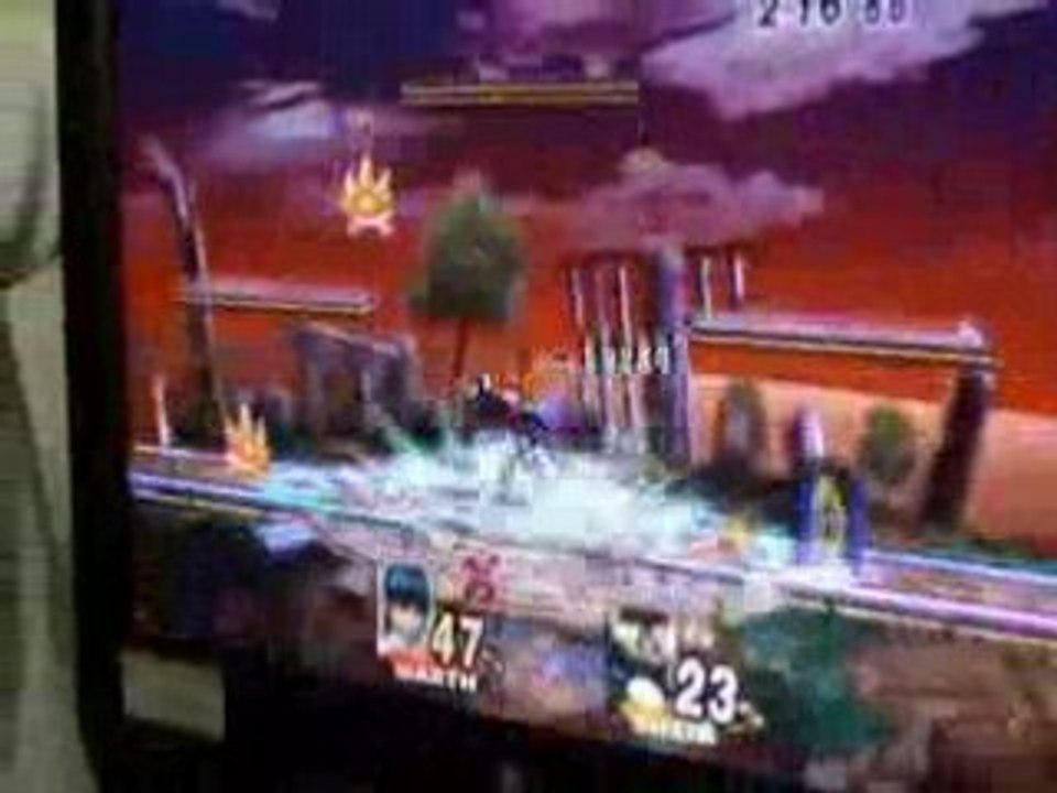 SSBB 1vs1 - 1/4 de Finale Sheik vs Marth