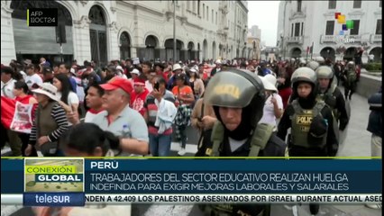 Video herunterladen: Conexión Global 16-10: Docentes en Perú exigen respetar labores educativas