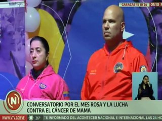 Caracas | GMVM realizó conversatorio por la lucha contra el cáncer de mama