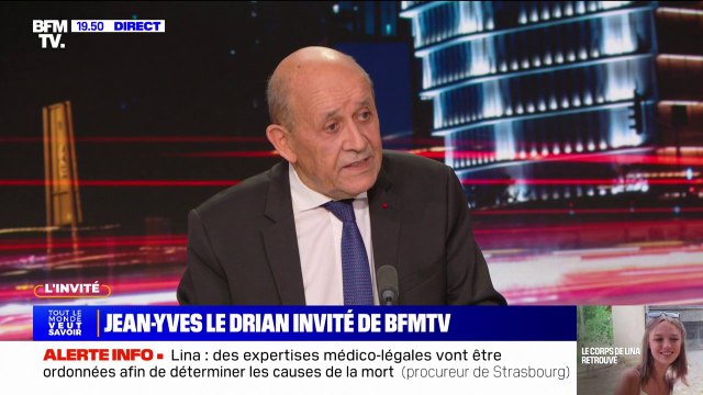 Jean-Yves Le Drian (ancien ministre des Affaires étrangères): Le Liban est en danger de mort