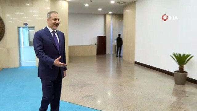 Hakan Fidan, Arap ligi Genel Sekreteri Gheit’i kabul etti