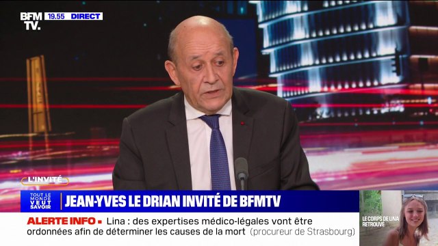Jean-Yves Le Drian (ancien ministre des Affaires étrangères): Benjamin Netanyahu parle à Benjamin Netanyahu, sans tenir compte de la communauté internationale