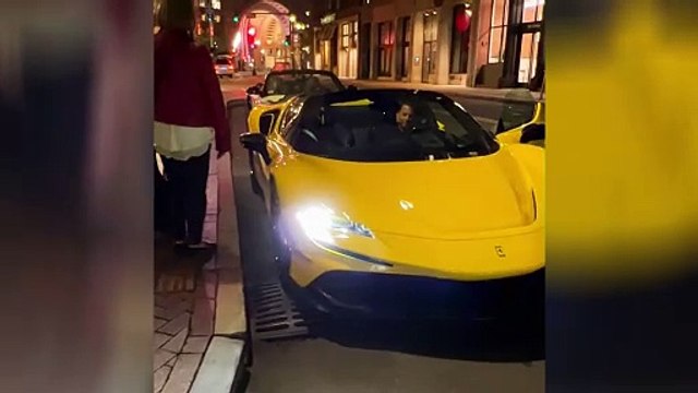 Exotic Cars Take Over Restaurant!!!