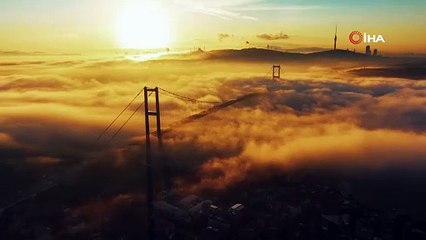 İstanbul'da kartpostallık manzara