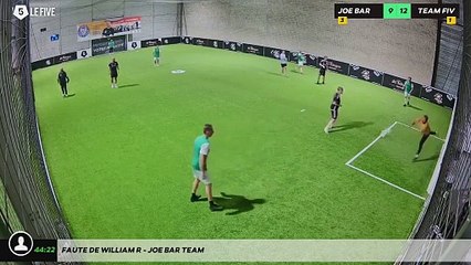Faute de William R - JOE BAR TEAM