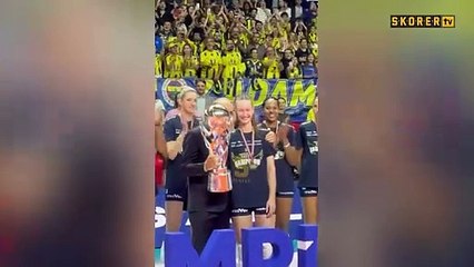 Şampiyonlar Kupası Fenerbahçe'nin! Dev maçta Eczacıbaşı mağlup oldu