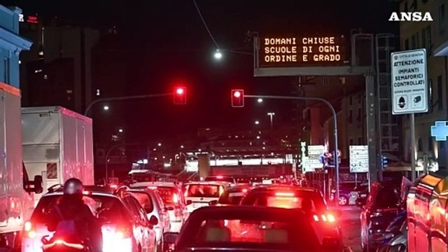 Maltempo in Liguria, allerta arancione e scuole chiuse