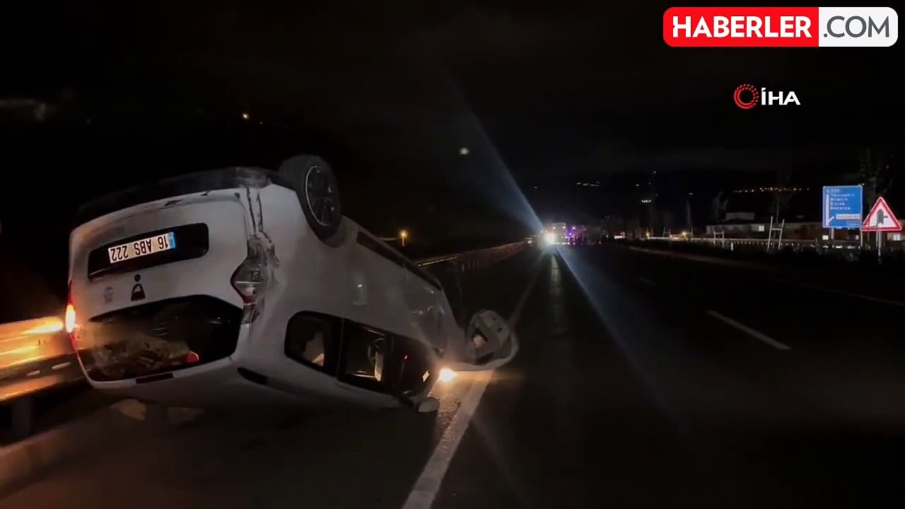 İznik'te Traktör ve Otomobil Çarpıştı: Trafik Kazası
