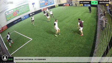 Faute de Victor M - FC OSIMHEN