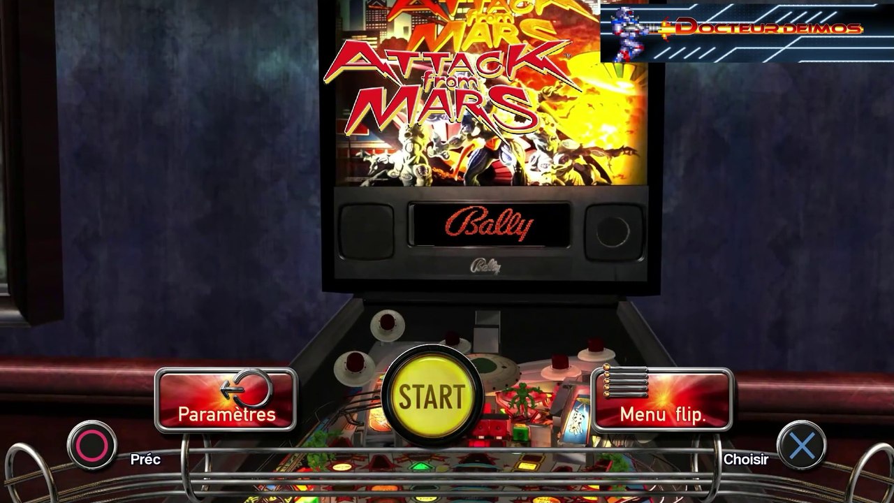 [Pinball Session] The Pinball Arcade / Attack from Mars (PS4)