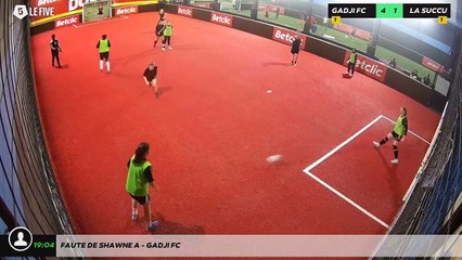 Faute de Shawne A - Gadji FC