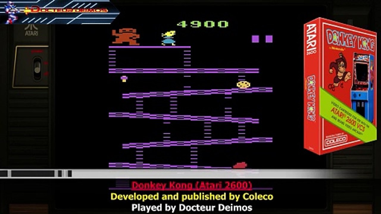 [Longplay] Donkey Kong (Atari 2600)