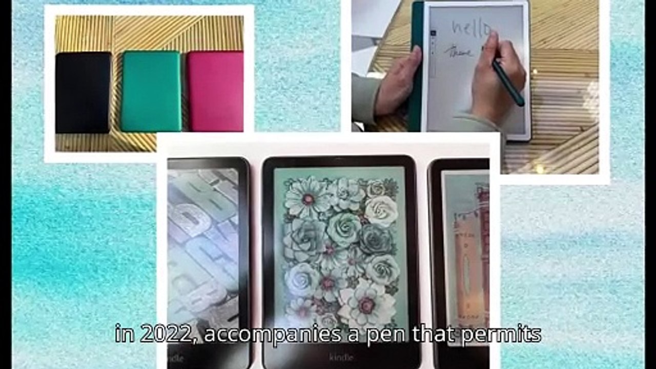 Tech Amazon announces first Kindle ever with color screen, retailing for $279 # technology #news