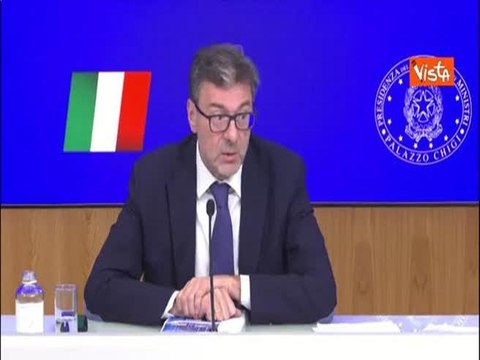 Manovra, Giorgetti: Sacrifico per banche. La parola è stata abusata da opposizioni, ma ora chiarezza