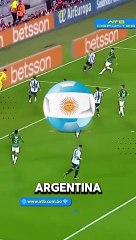 La dura derrota de Bolivia ante Argentina 6 - 0