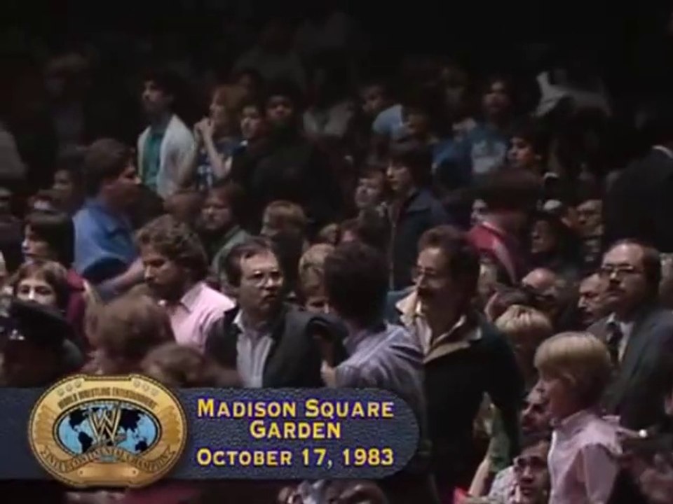 MSG Don Muraco (c.) vs. Jimmy Snuka Steel Cage Match for Intercontinental Championship Monday October 17, 1983