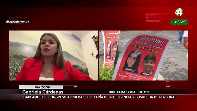 Gabriela Cárdenas habla sobre a creación de la Secretaría de Inteligencia y Búsqueda de Personas.