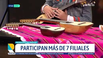 Aiquile promueve el Festival de Charango 2024, quiere consolidar este instrumento como identidad de los bolivianos