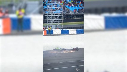 ¡Desastre en la Sprint de Australia! Un accidente impactante en la MotoGP