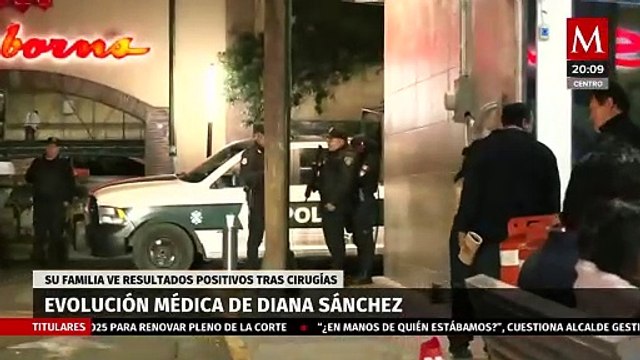 ¿Cuál es el estado de salud de Diana Sánchez tras cirugías en CdMx?