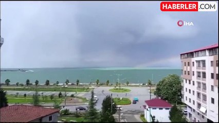 Rize'de Hortum ve Fırtına Hayatı Olumsuz Etkiledi