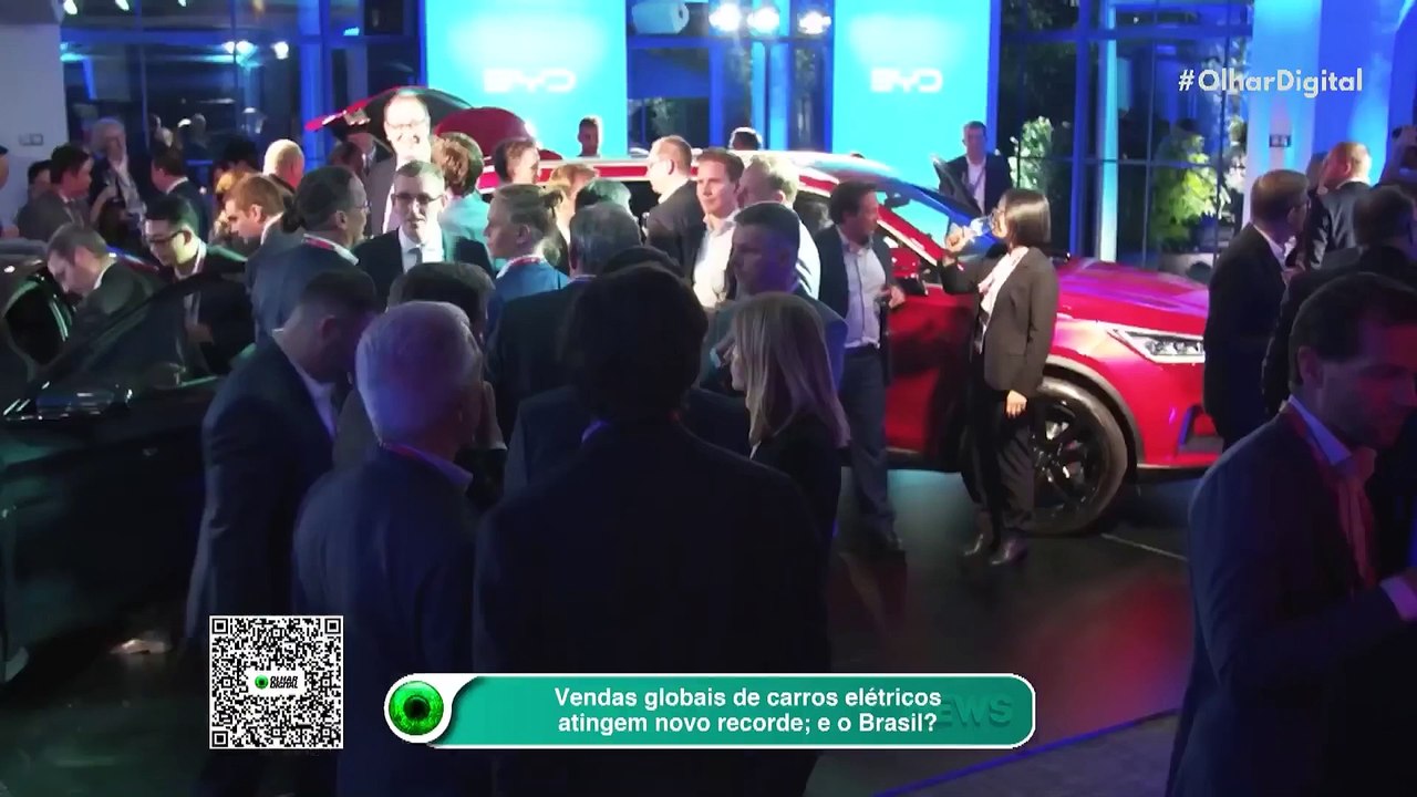 Vendas globais de carros elétricos atingem novo recorde; e o Brasil?