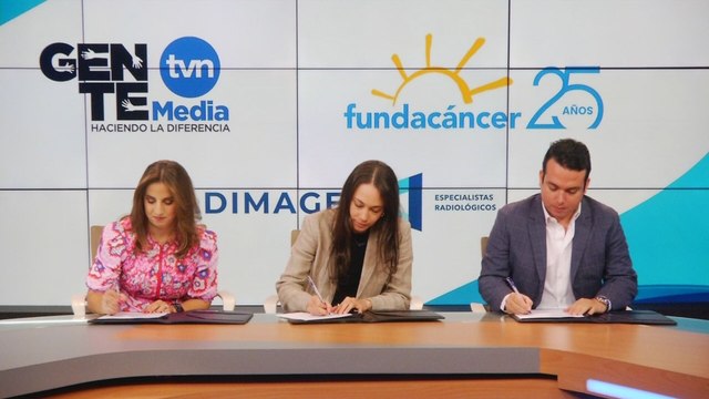 TVN Media firma convenio con Fundacáncer y Redimagen