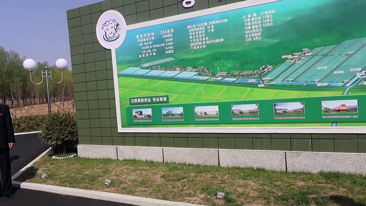 Reportagem brasileira visita fazenda na Coreia do Norte