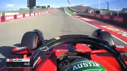 Así es una vuelta en el GP de Estados Unidos, en el circuito que correrá Colapinto