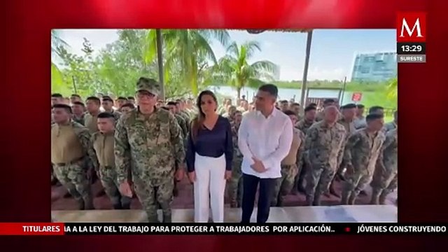Mara Lezama se reúne con García Harfuch para coordinar la estrategia de seguridad de Quintana Roo