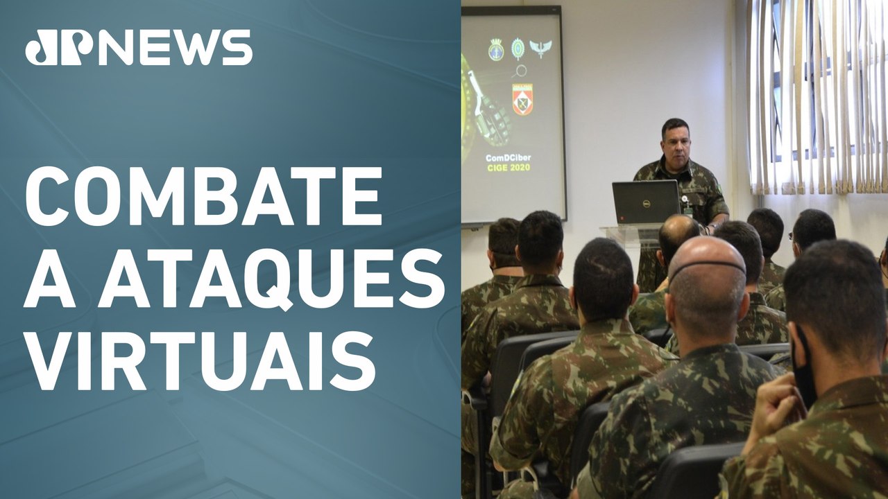 Exército brasileiro faz exercício de defesa cibernética