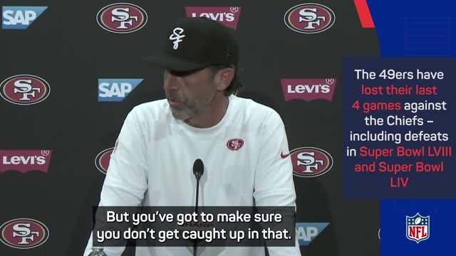 Shanahan 'not getting caught up' with poor record against the Chiefs