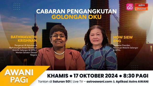 AWANI Pagi: Cabaran pengangkutan golongan OKU
