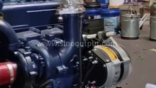 How to start Sinooutput 30KW marine generator silent type, smart looking.