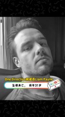 One Direction前成员Liam Payne坠楼身亡， 得年31岁