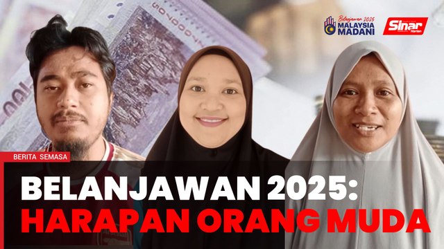 Belanjawan 2025: Golongan muda harap kerajaan tumpu bantu tingkat ekonomi