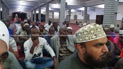 Mufti Tariq Masood Lecture in Tanzania with Tanzanian Natives