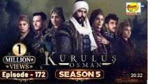 Kurulus Osman Season 05 Episode 172 - Urdu Dubbed | Sun Digital HD Channel