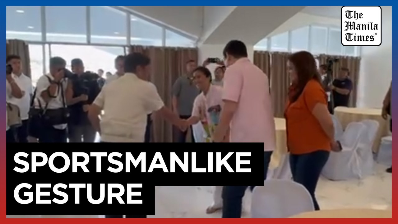 Marcos, Robredo meet in another arena