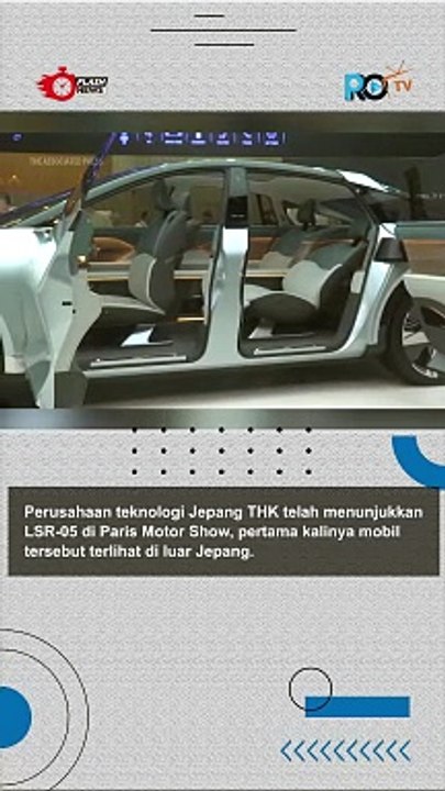 Pertama Kali Terlihat di Luar Jepang, Mobil Listrik Wirelless Charging LSR - 05 di Pamerkan di Paris Motor Show