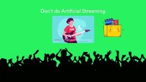 artificial streaming English
