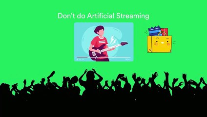 artificial streaming English