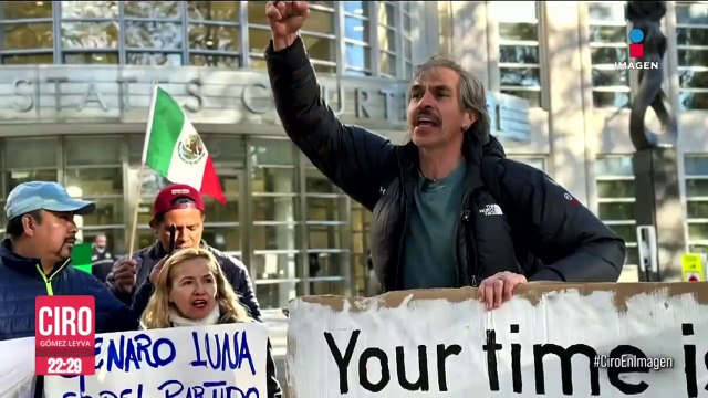 García Luna fue sentenciado a 38 años de prisión. Así transcurrió la audiencia