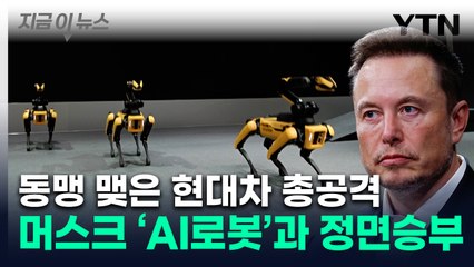 현대차, 도요타와 손 잡았다...'AI 로봇' 테슬라에 도전장 [지금이뉴스] / YTN