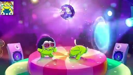 Om Nom In Disco Cut The Rope Time Travel Funny Cartoon