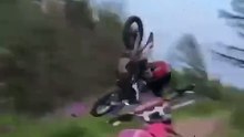 Homie went X GAMES mode for his real moto part!  #ExtremeFails #MotoMadness