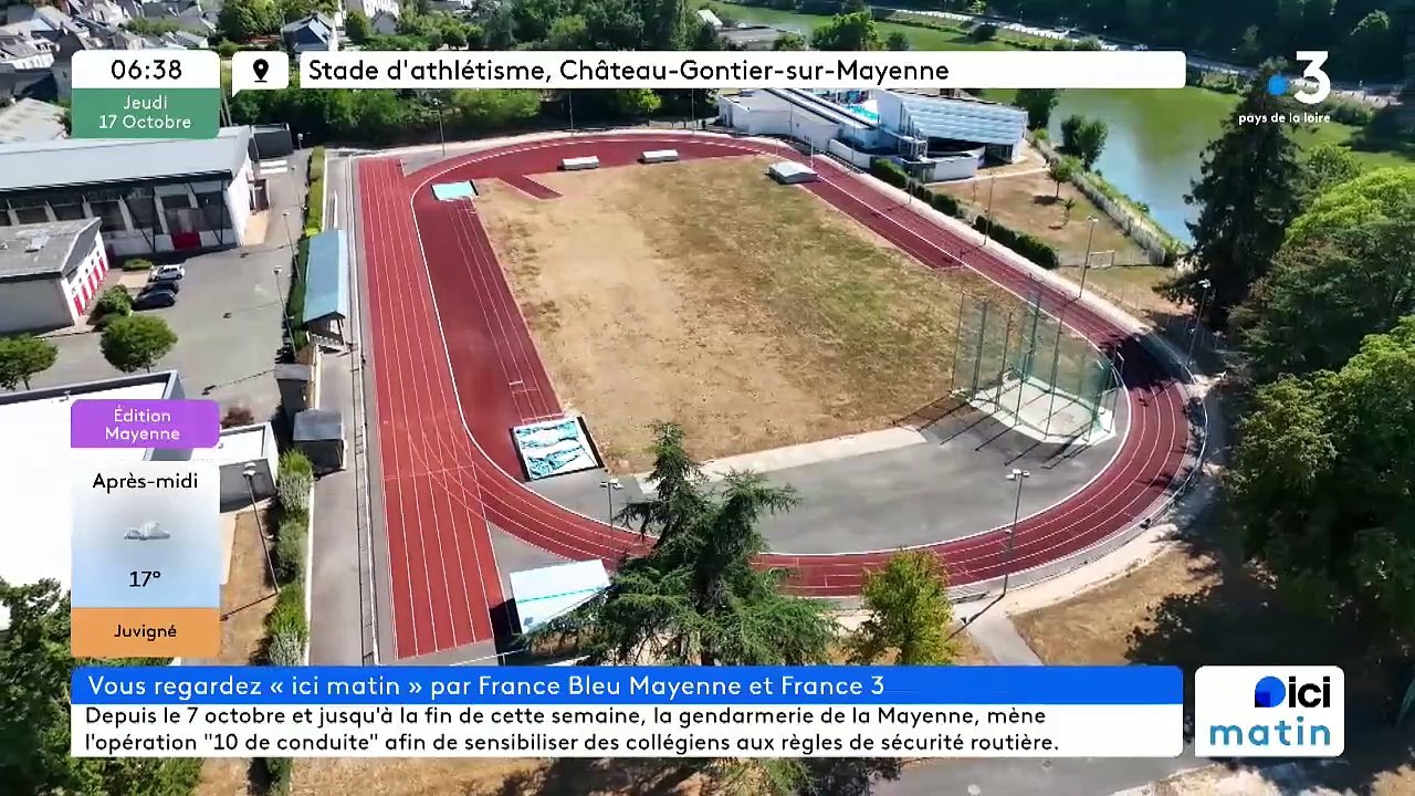 17/10/2024 - ICI Matin France Bleu Mayenne en vidéo