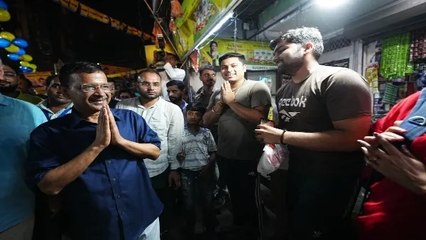 "BJP को अगर गलती से जिता दिया तो," पदयात्रा के दौरान बीजेपी पर बरसे केजरीवाल