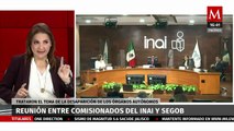 ¿Qué tema se abordó en la reunión del INAI con la Segob?