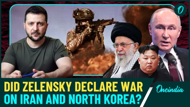 SHOCKING! Zelensky’s Attack on Putin’s Allies, Says Ukraine Fighting Russia, Iran and N. Korea